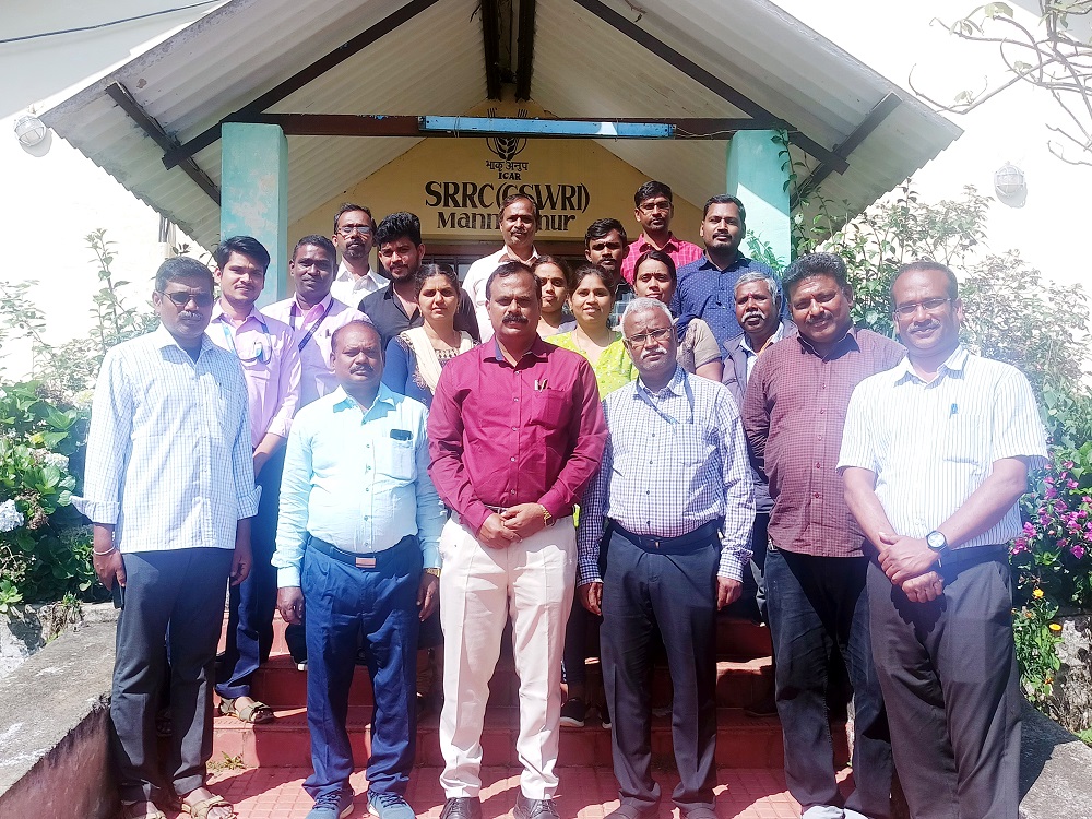 SRRC (ICAR-CSWRI), Mannavanur organized a three days paid training program on broiler rabbit farming